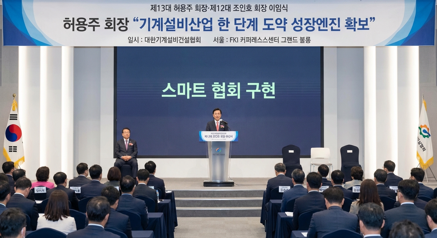 허용주 회장 “기계설비산업 한 단계 도약 성장엔진 확보”
