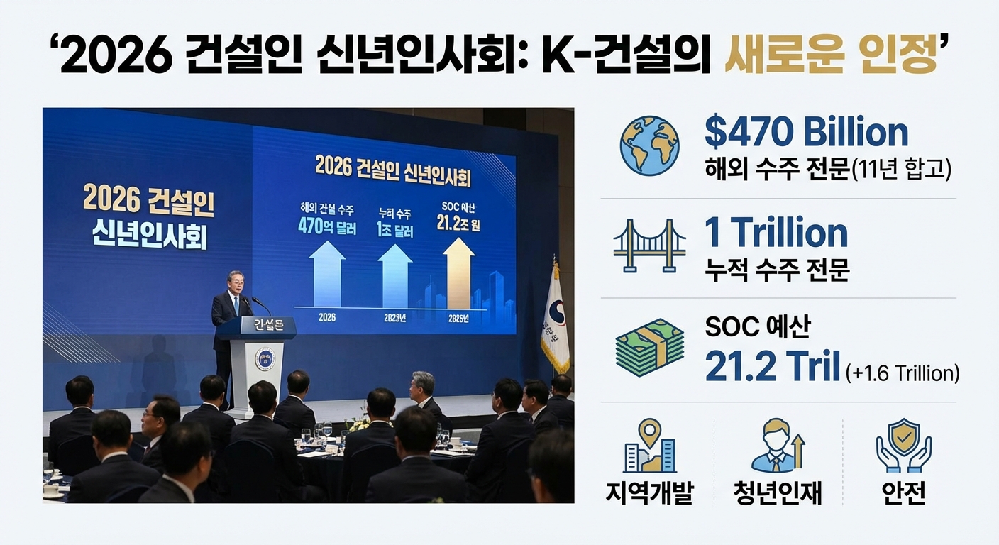 2026 건설인 신년인사회 인사말씀 - 연설문