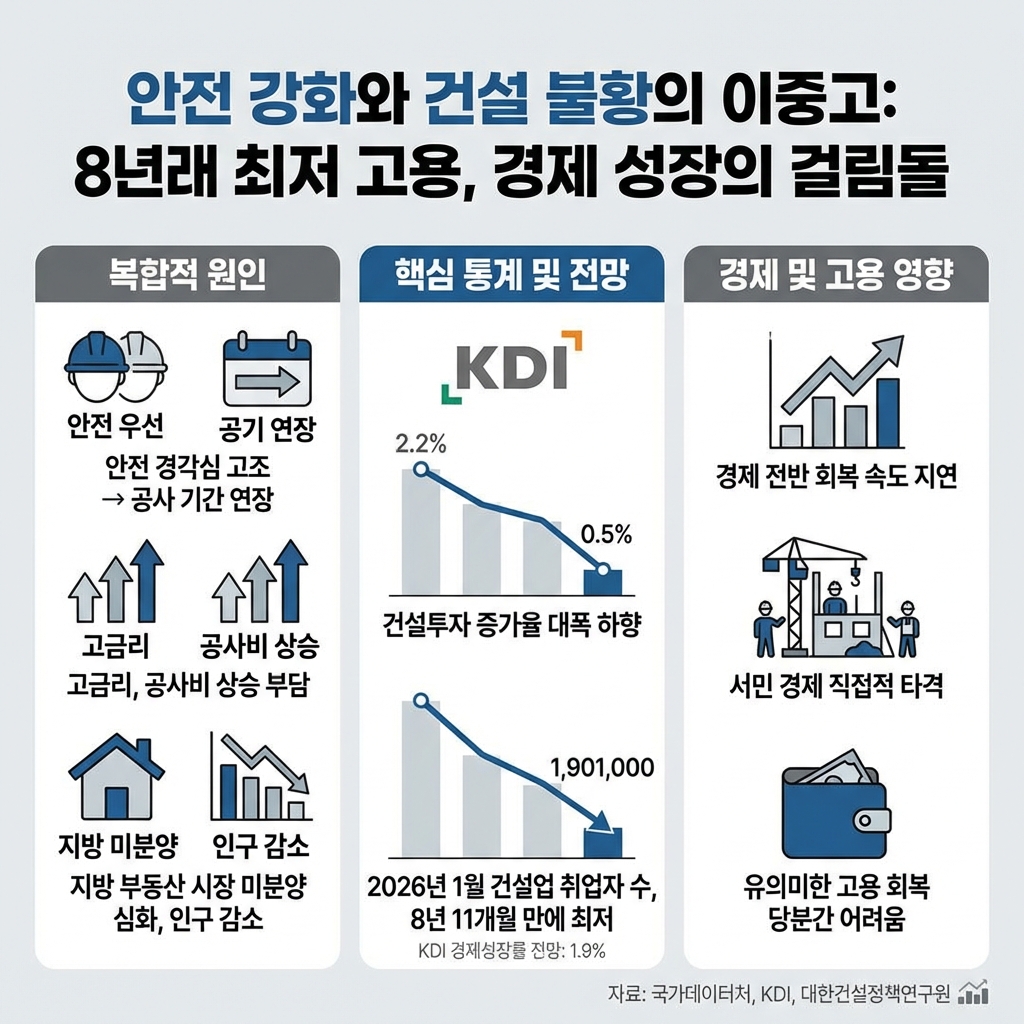 [건설]”안전 우선에 공기 연장, 고용은 8년만 최저”…건설업